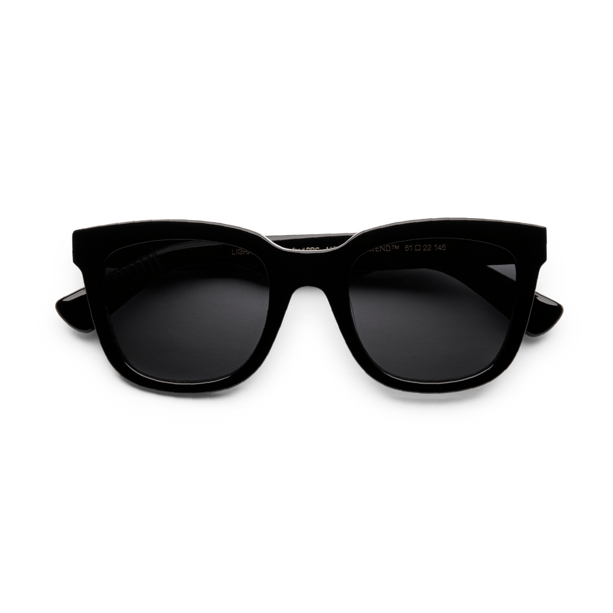 LIV Black Oversized Sunglasses by Messy Weekend - PUNCH Watch & Eyewear - MESSY WEEKEND