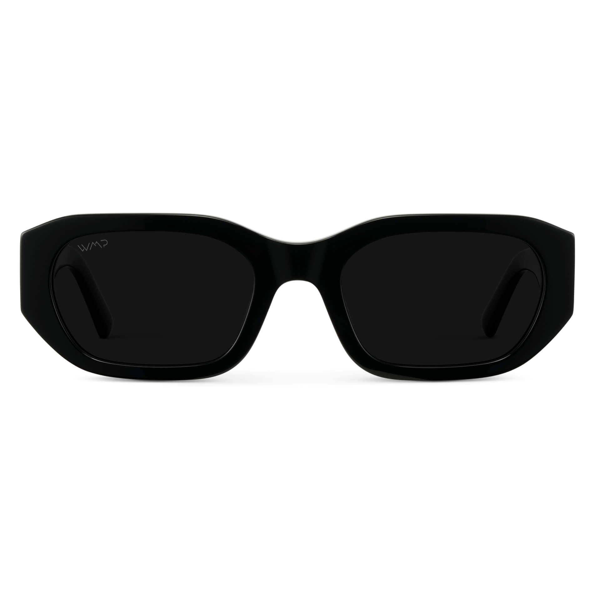 LONDON Women's Cat - Eye Sunglasses Retro Thick Frame in Black by WMP Eyewear - PUNCH Watch & Eyewear - WMP Eyewear
