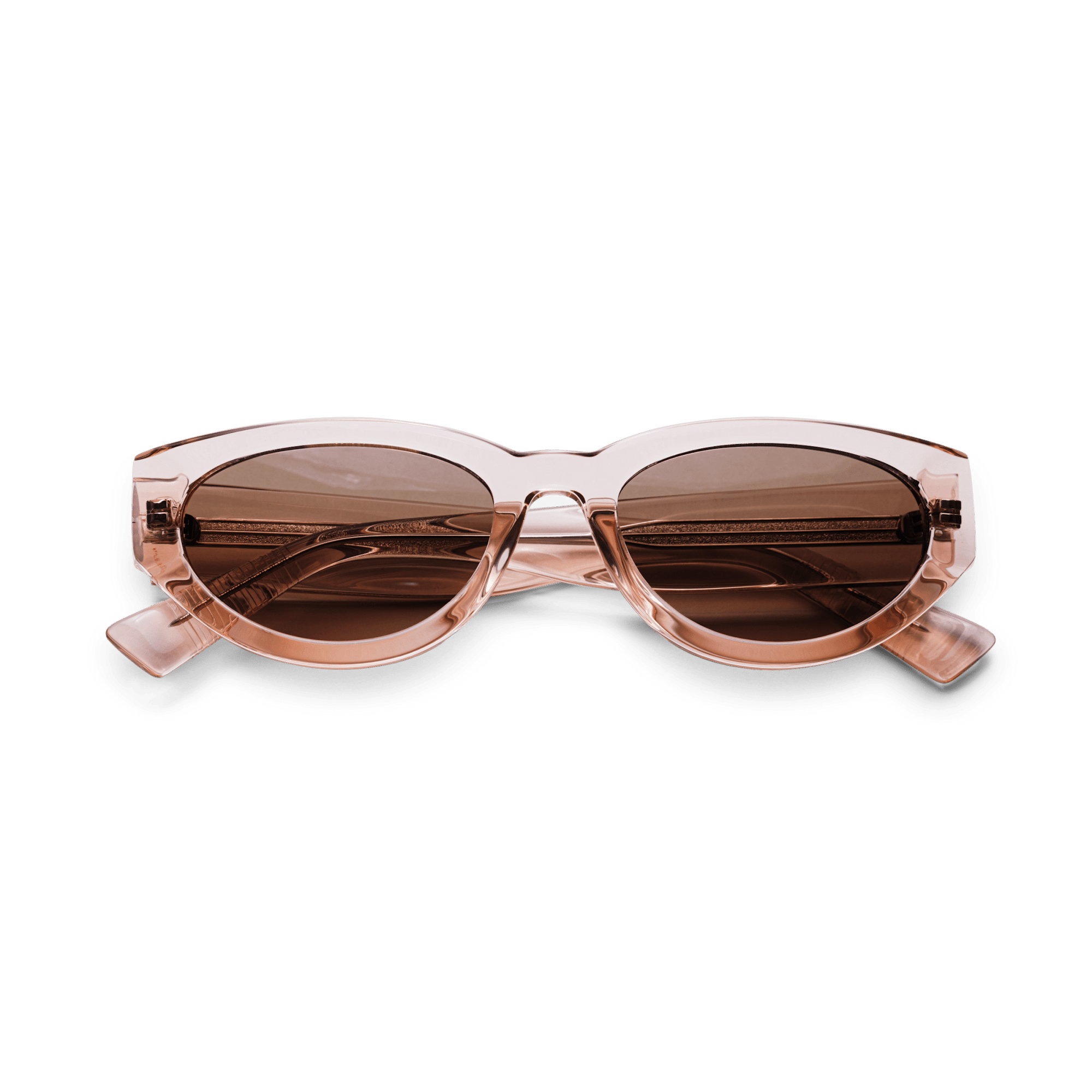 Messy Weekend Audrey Cat Eye Sunglasses - Amber Peach Reveal - PUNCH Watch & Eyewear - MESSY WEEKEND