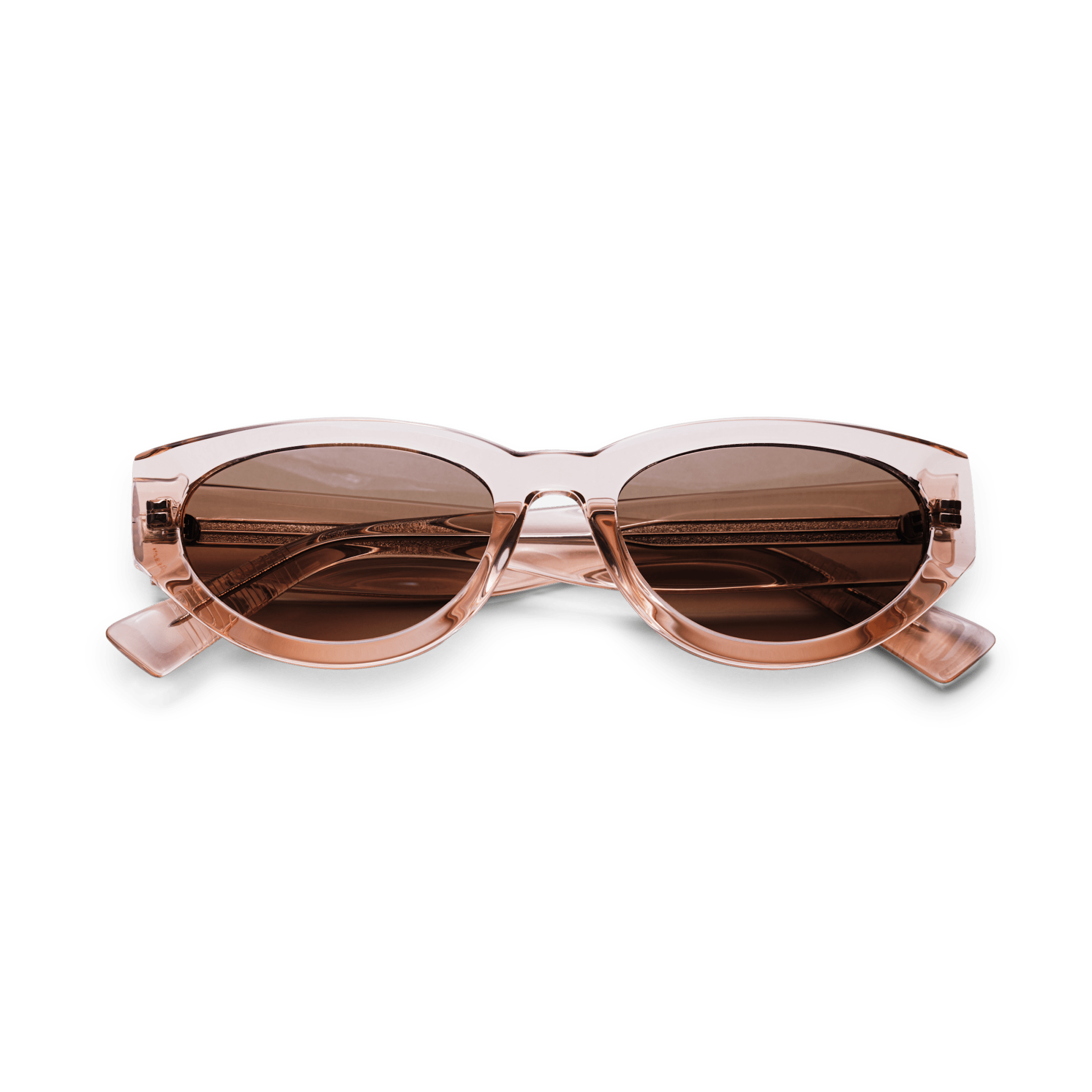 Messy Weekend Audrey Cat Eye Sunglasses - Amber Peach Reveal - PUNCH Watch & Eyewear - MESSY WEEKEND