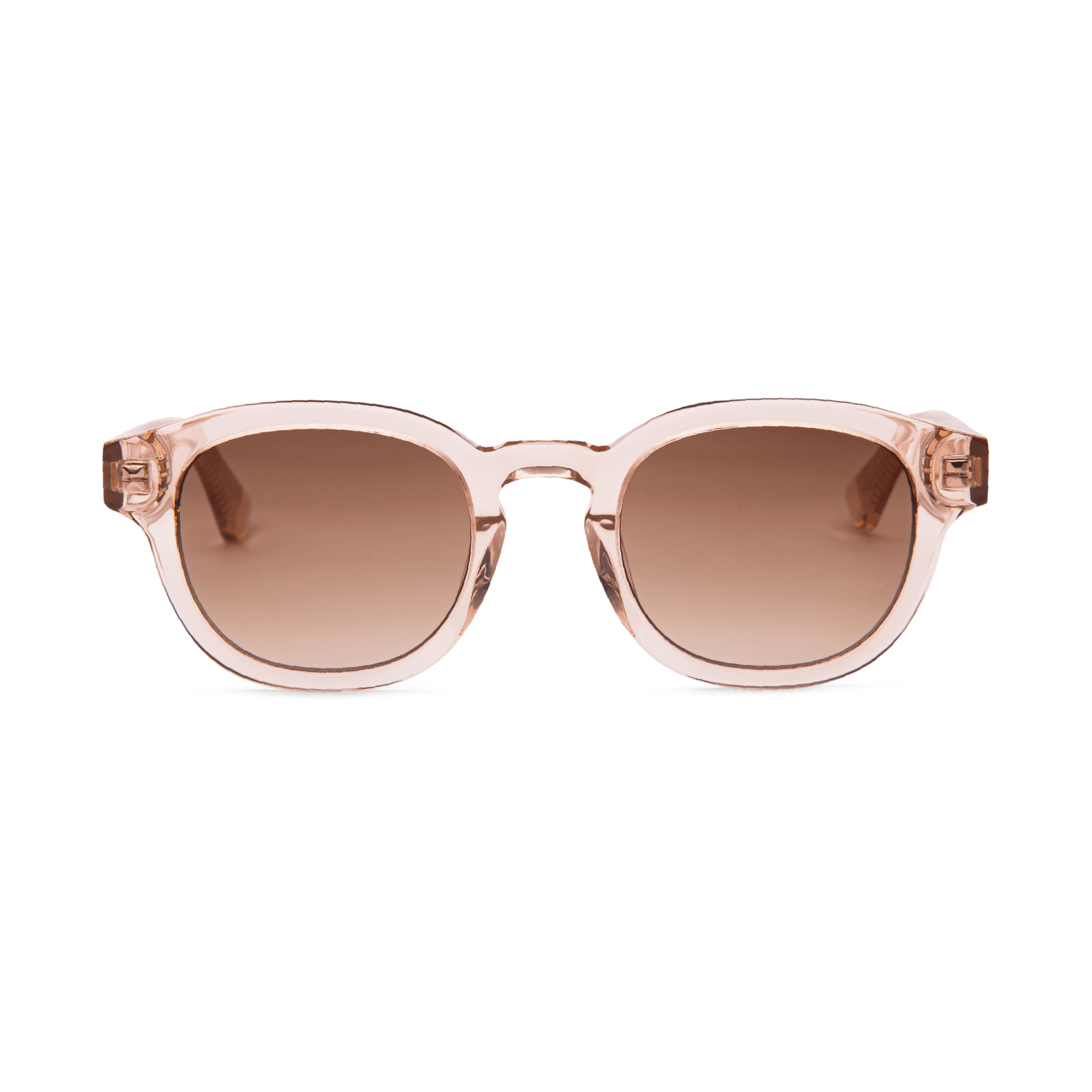 Messy Weekend Bille Rounded Square Sunglasses - Peach Brown Gradient Lens - PUNCH Watch & Eyewear - MESSY WEEKEND