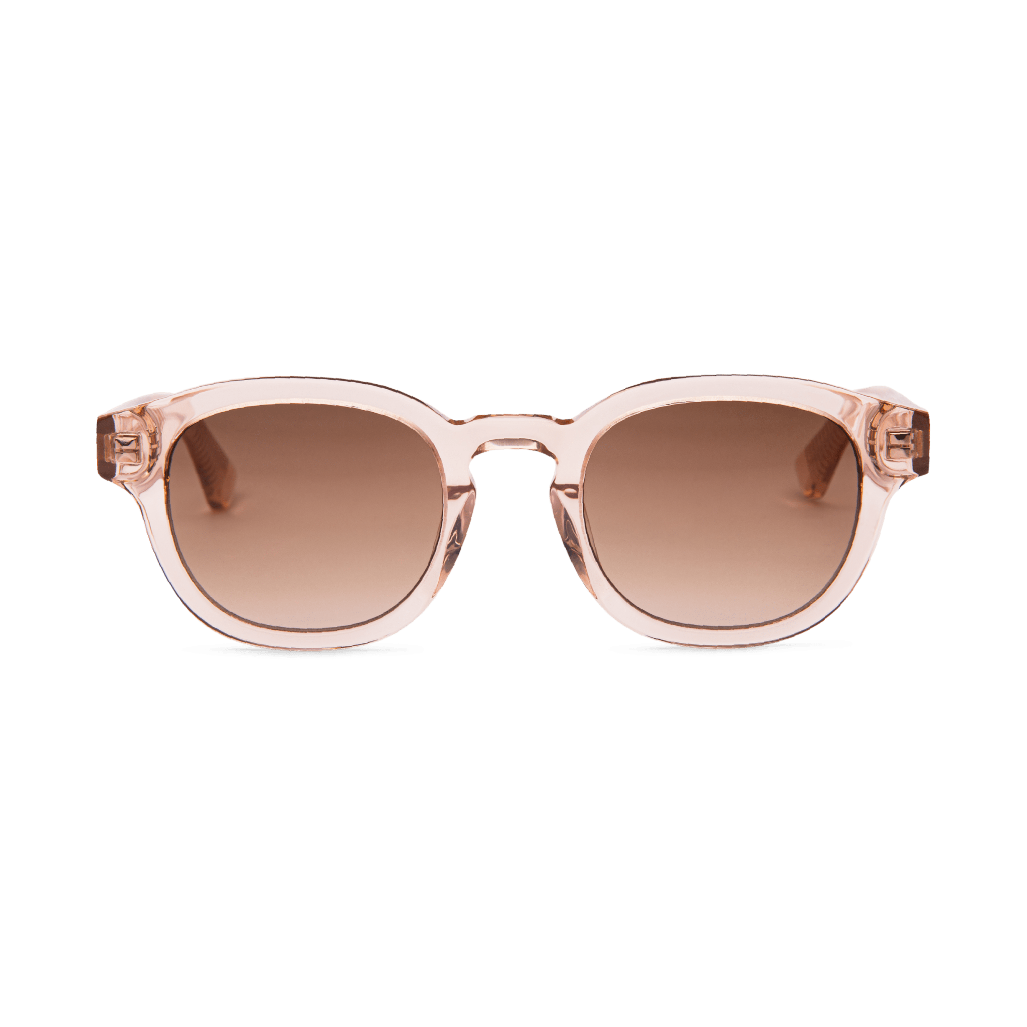 Messy Weekend Bille Rounded Square Sunglasses - Peach Brown Gradient Lens - PUNCH Watch & Eyewear - MESSY WEEKEND