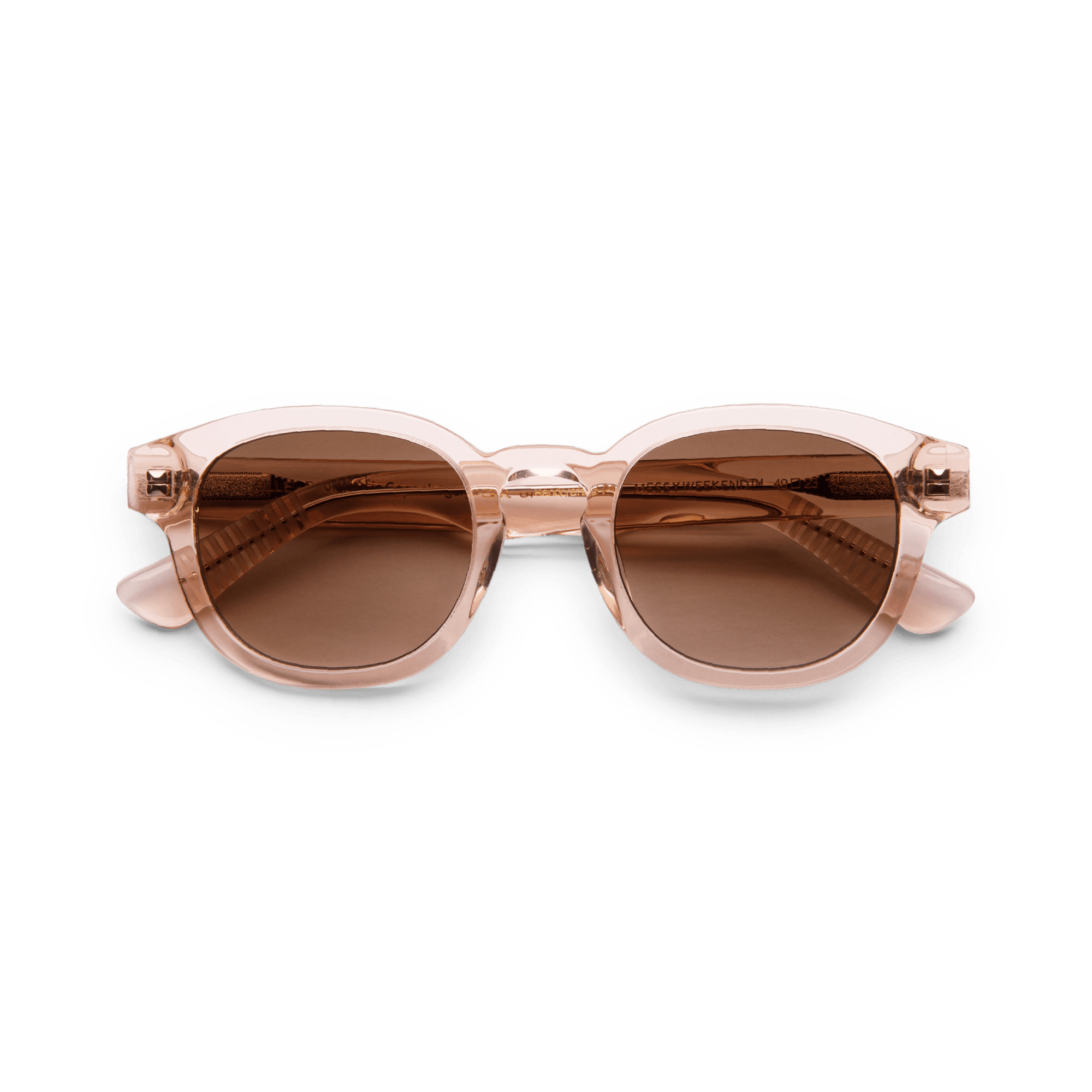 Messy Weekend Bille Rounded Square Sunglasses - Peach Brown Gradient Lens - PUNCH Watch & Eyewear - MESSY WEEKEND