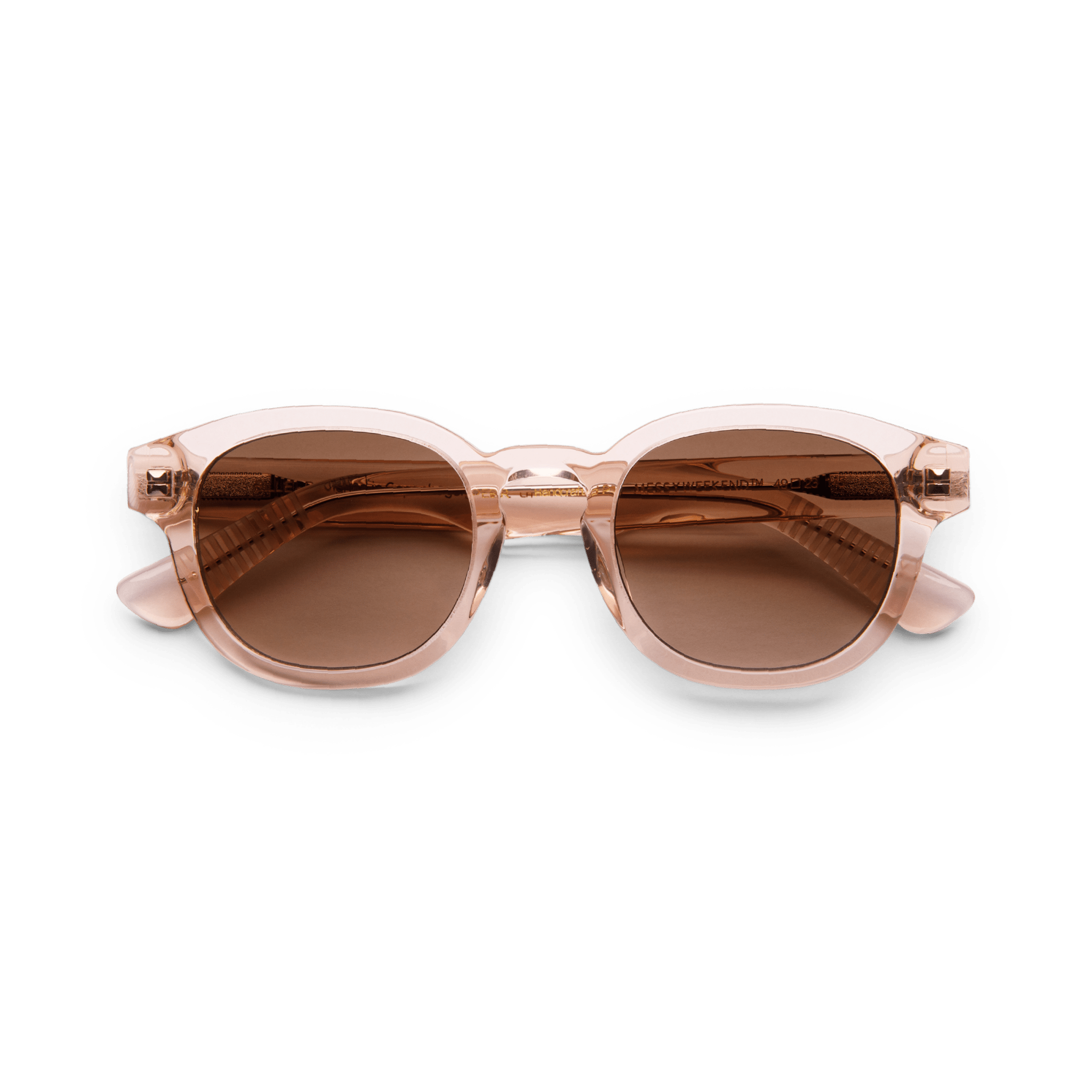 Messy Weekend Bille Rounded Square Sunglasses - Peach Brown Gradient Lens - PUNCH Watch & Eyewear - MESSY WEEKEND