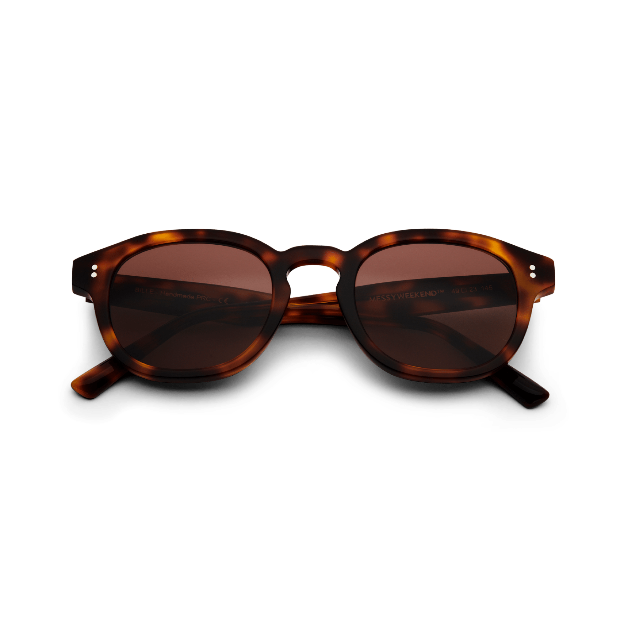 Messy Weekend Bille Rounded Square Sunglasses - Tortoise Gradient Brown - PUNCH Watch & Eyewear - MESSY WEEKEND