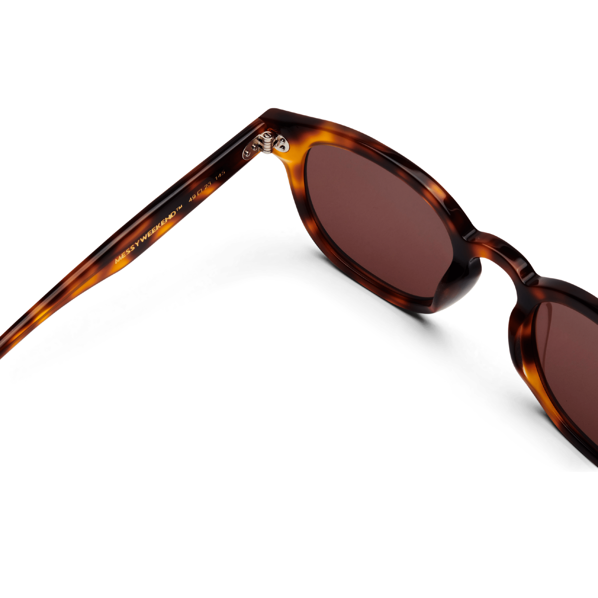 Messy Weekend Bille Rounded Square Sunglasses - Tortoise Gradient Brown - PUNCH Watch & Eyewear - MESSY WEEKEND