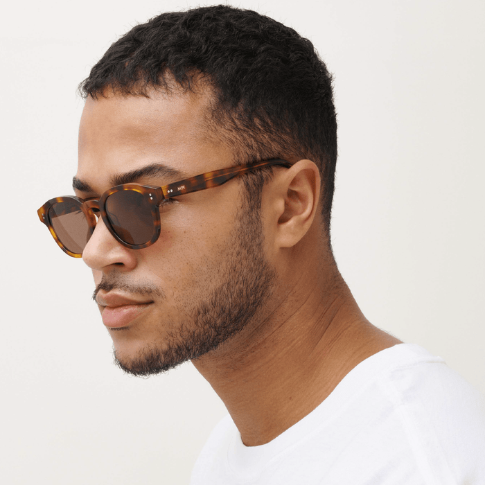 Messy Weekend Bille Rounded Square Sunglasses - Tortoise Gradient Brown - PUNCH Watch & Eyewear - MESSY WEEKEND