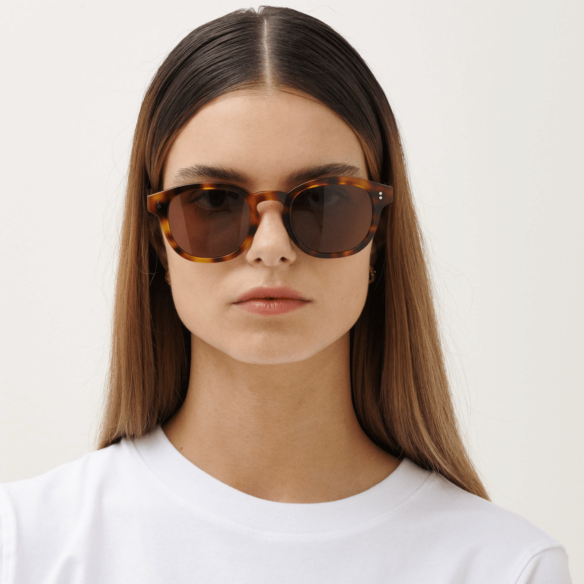 Messy Weekend Bille Rounded Square Sunglasses - Tortoise Gradient Brown - PUNCH Watch & Eyewear - MESSY WEEKEND