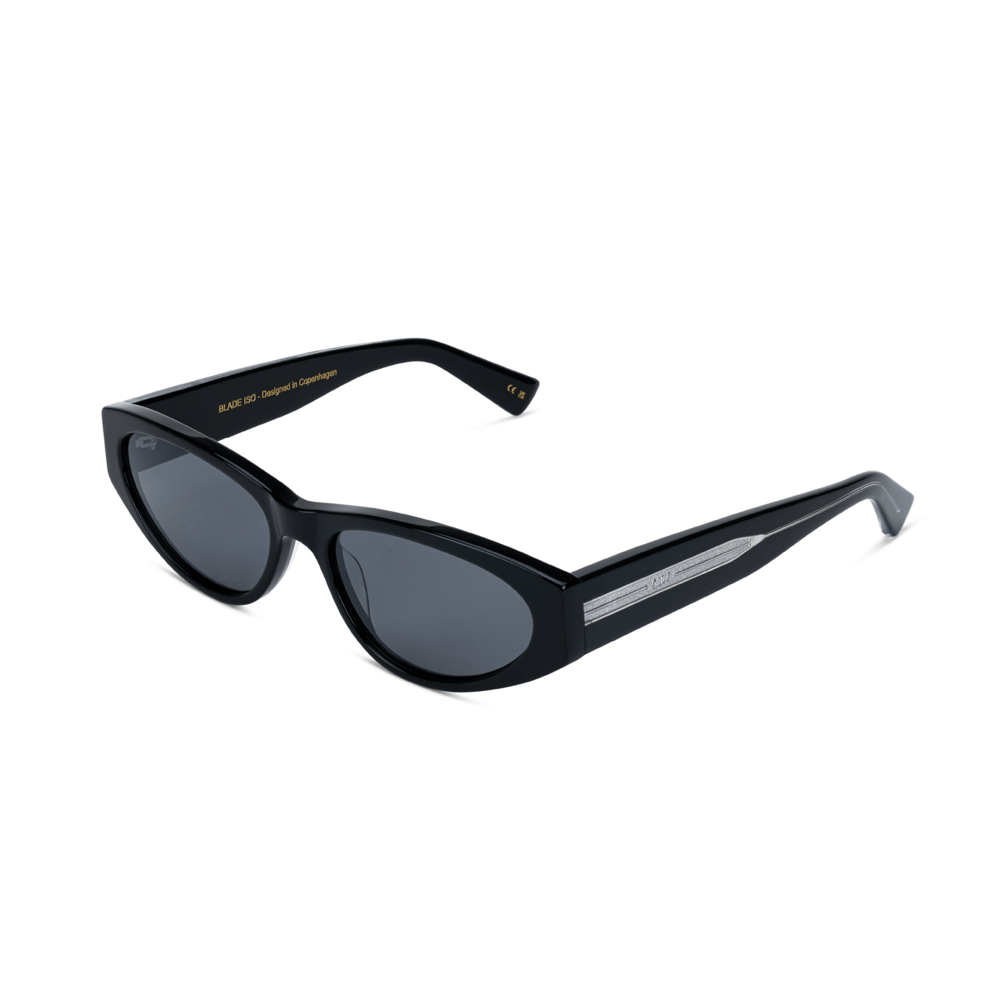 Messy Weekend Blade Slim Cat Eye Sunglasses - Black Reveal - PUNCH Watch & Eyewear - MESSY WEEKEND