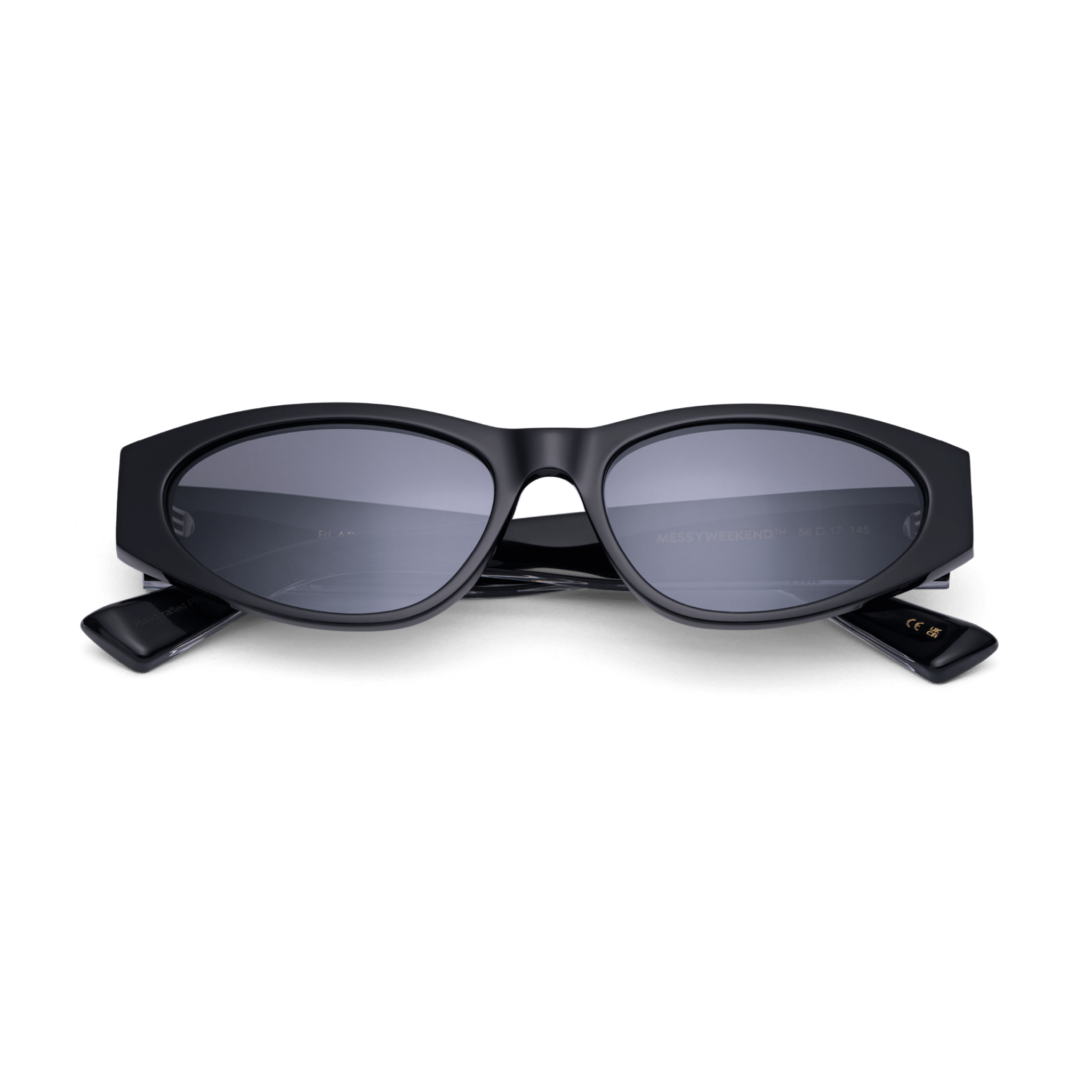 Messy Weekend Blade Slim Cat Eye Sunglasses - Black Reveal - PUNCH Watch & Eyewear - MESSY WEEKEND