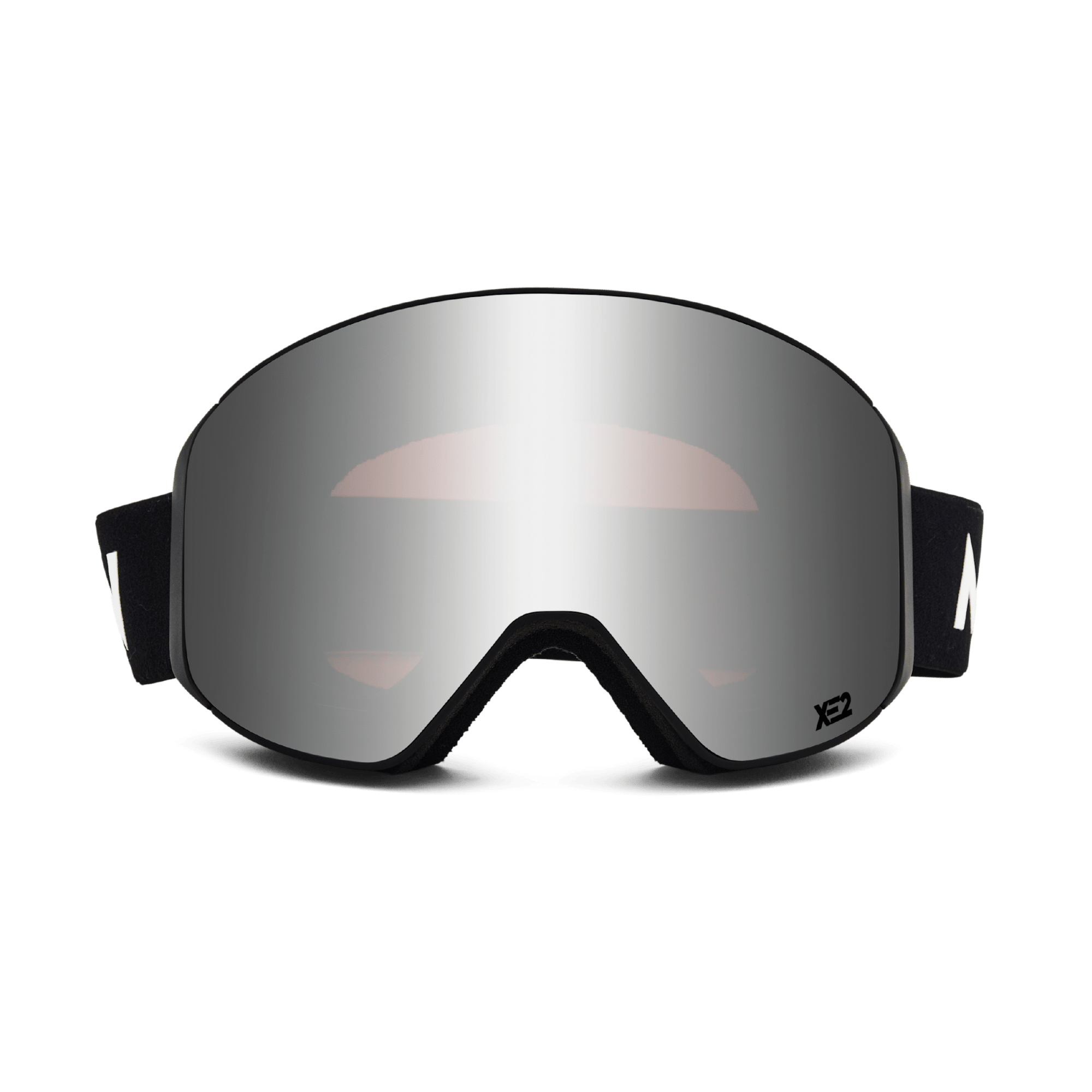 Messy Weekend Clear XE2 Ski Goggles - Silver Mirrored (Black Band) - PUNCH Watch & Eyewear - MESSY WEEKEND