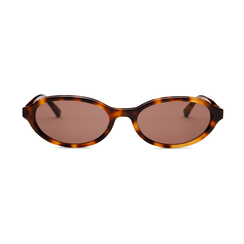 Messy Weekend Ivy Oval Women, Men's Sunglasses - Tortoise Brown - PUNCH Watch & Eyewear - MESSY WEEKEND