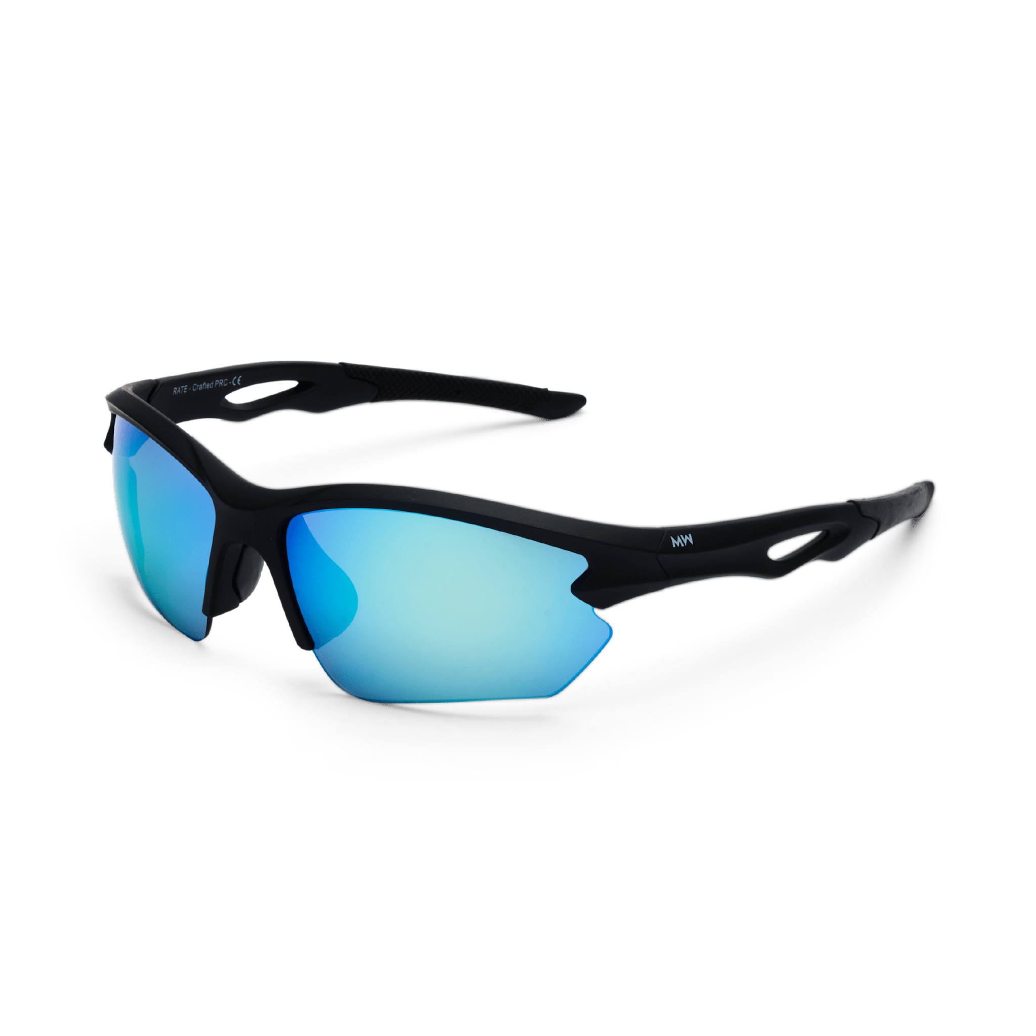 Messy Weekend RATE Sports Polarised Sunglasses - Running, Cycling - Blue - PUNCH Watch & Eyewear - MESSY WEEKEND