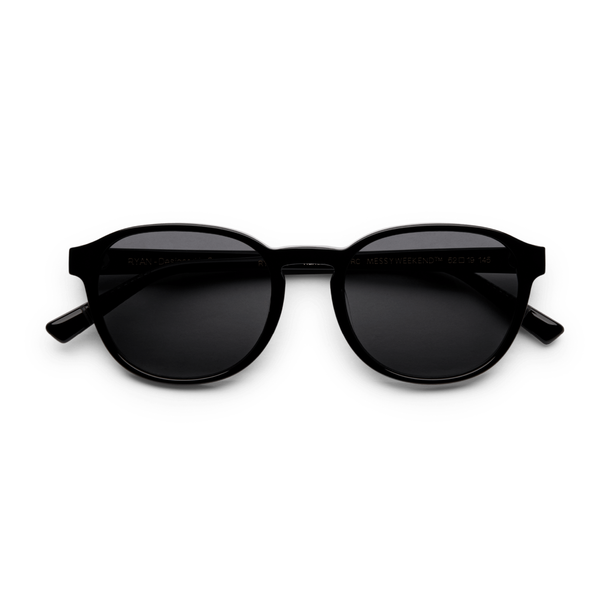 Messy Weekend Ryan Square Sunglasses - Black - PUNCH Watch & Eyewear - MESSY WEEKEND
