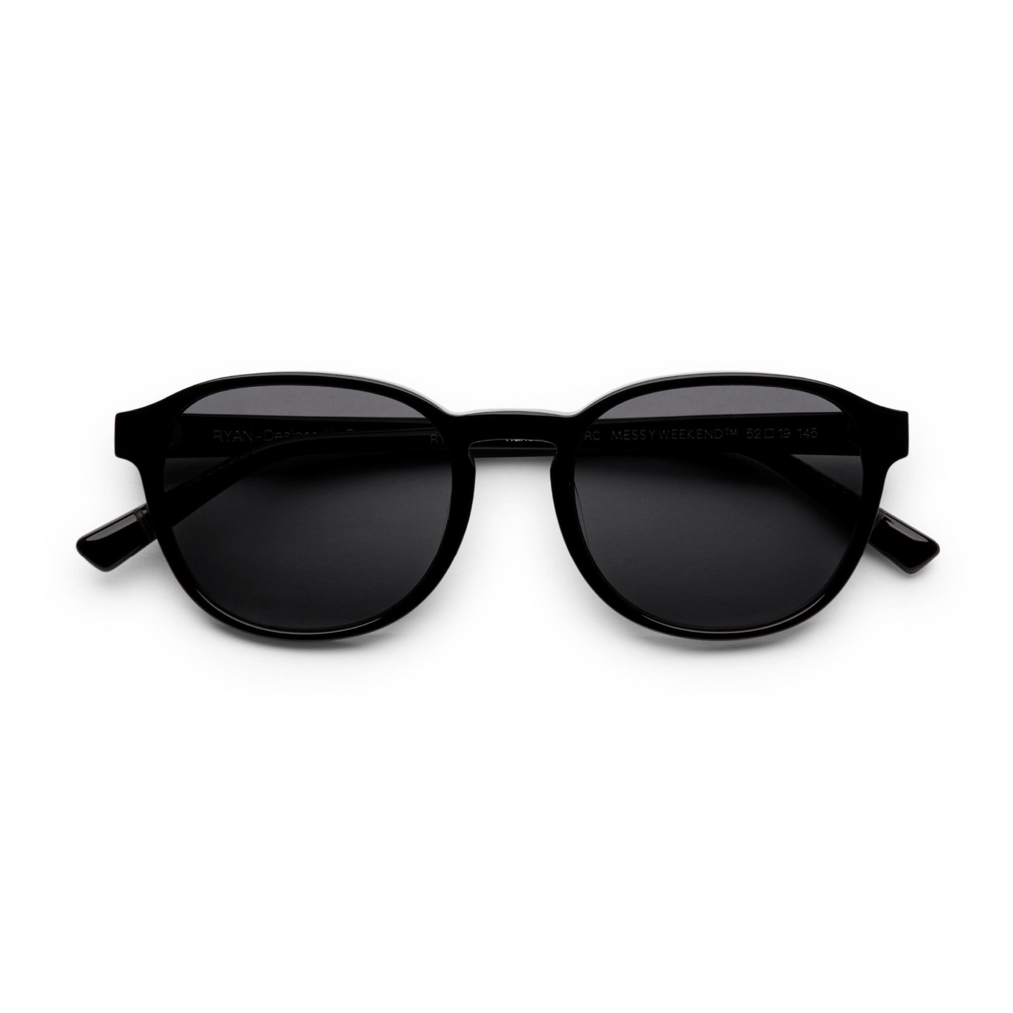 Messy Weekend Ryan Square Sunglasses - Black - PUNCH Watch & Eyewear - MESSY WEEKEND