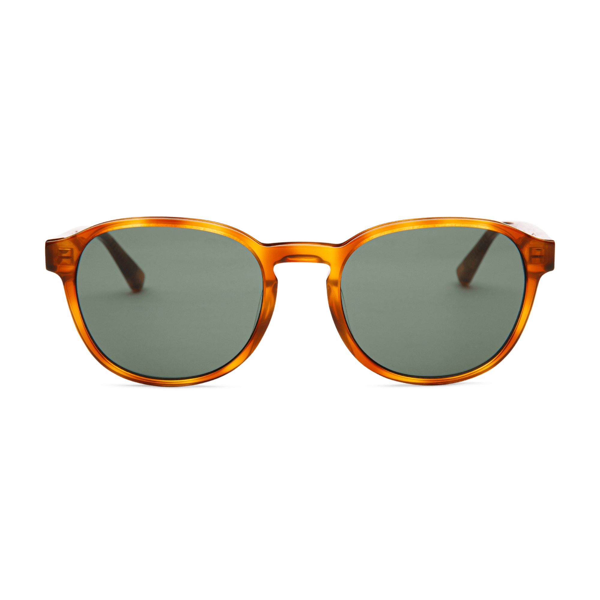 Messy Weekend Ryan Square Sunglasses - Havana Tortoise / Green Lens - PUNCH Watch & Eyewear - MESSY WEEKEND