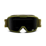 Messy Weekend Ferdi XE2 Ski Goggles - Dark Grey / Army Green