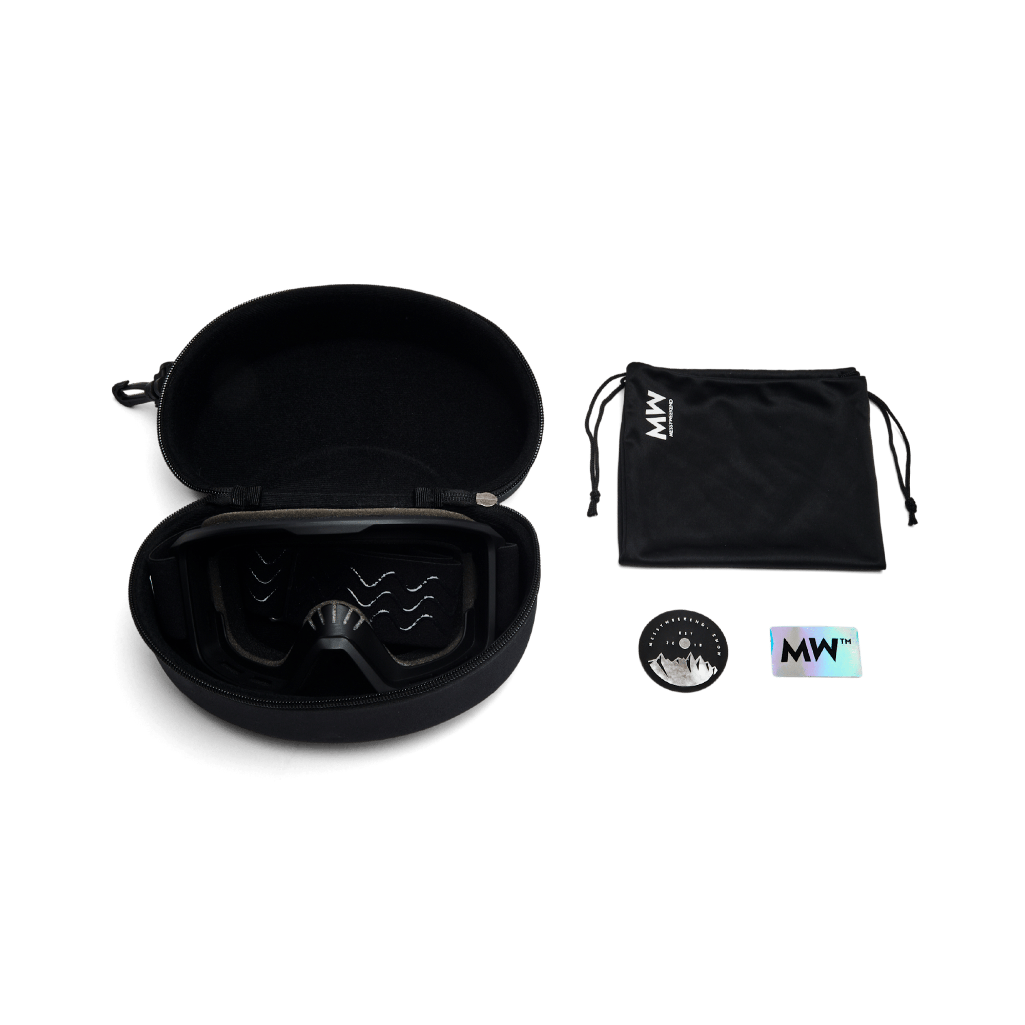 Messy Weekend Ski Goggles, FERDI XE2, UV400, Army Green Dark Grey - PUNCH Watch & Eyewear - MESSY WEEKEND