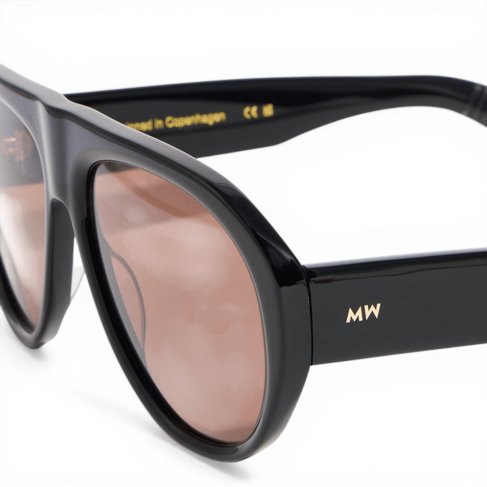 MICK Black Brown Oversized Aviator Sunglasses by Messy Weekend - PUNCH Watch & Eyewear - MESSY WEEKEND