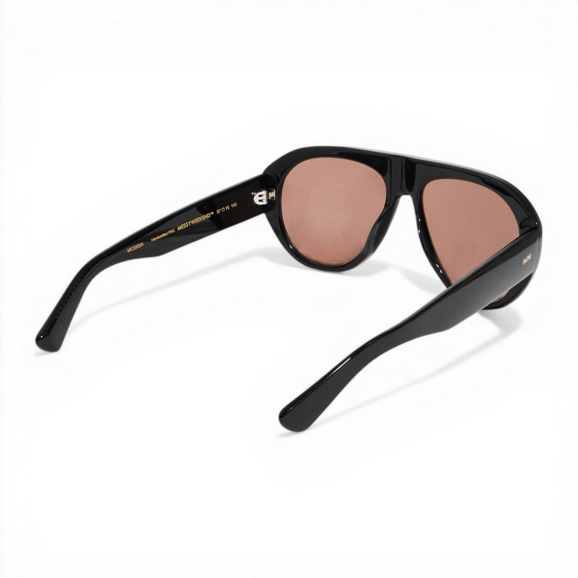 MICK Black Brown Oversized Aviator Sunglasses by Messy Weekend - PUNCH Watch & Eyewear - MESSY WEEKEND