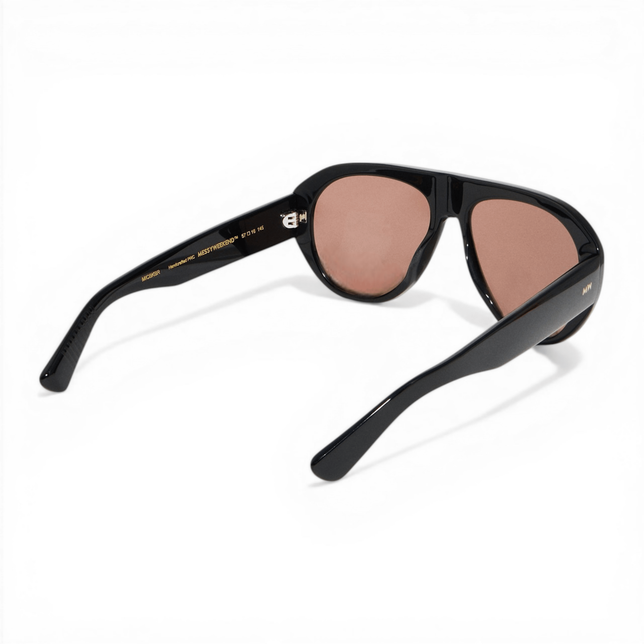 MICK Black Brown Oversized Aviator Sunglasses by Messy Weekend - PUNCH Watch & Eyewear - MESSY WEEKEND