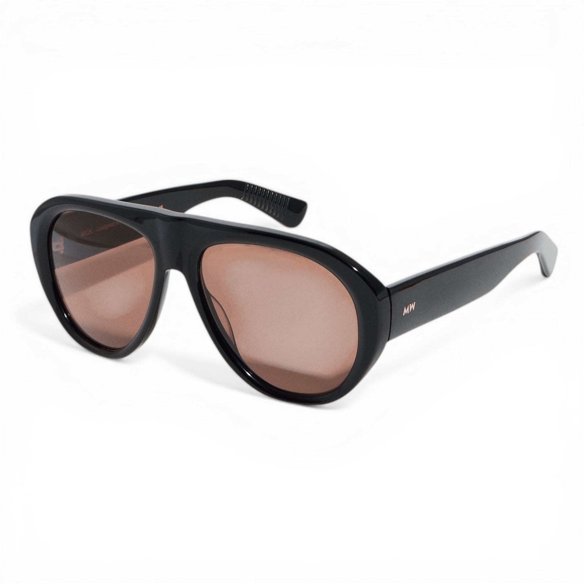 MICK Black Brown Oversized Aviator Sunglasses by Messy Weekend - PUNCH Watch & Eyewear - MESSY WEEKEND