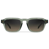 MORRIS Rectangular Polarised Sunglasses for Men Sage Green l WMP Eyewear