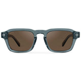 MORRIS Rectangular Polarised Sunglasses for Men Stone Blue l WMP Eyewear