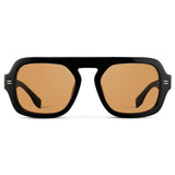 NAOMI Chunky Oversized Women's Aviator Sunglasses in Black WMP Eyewear