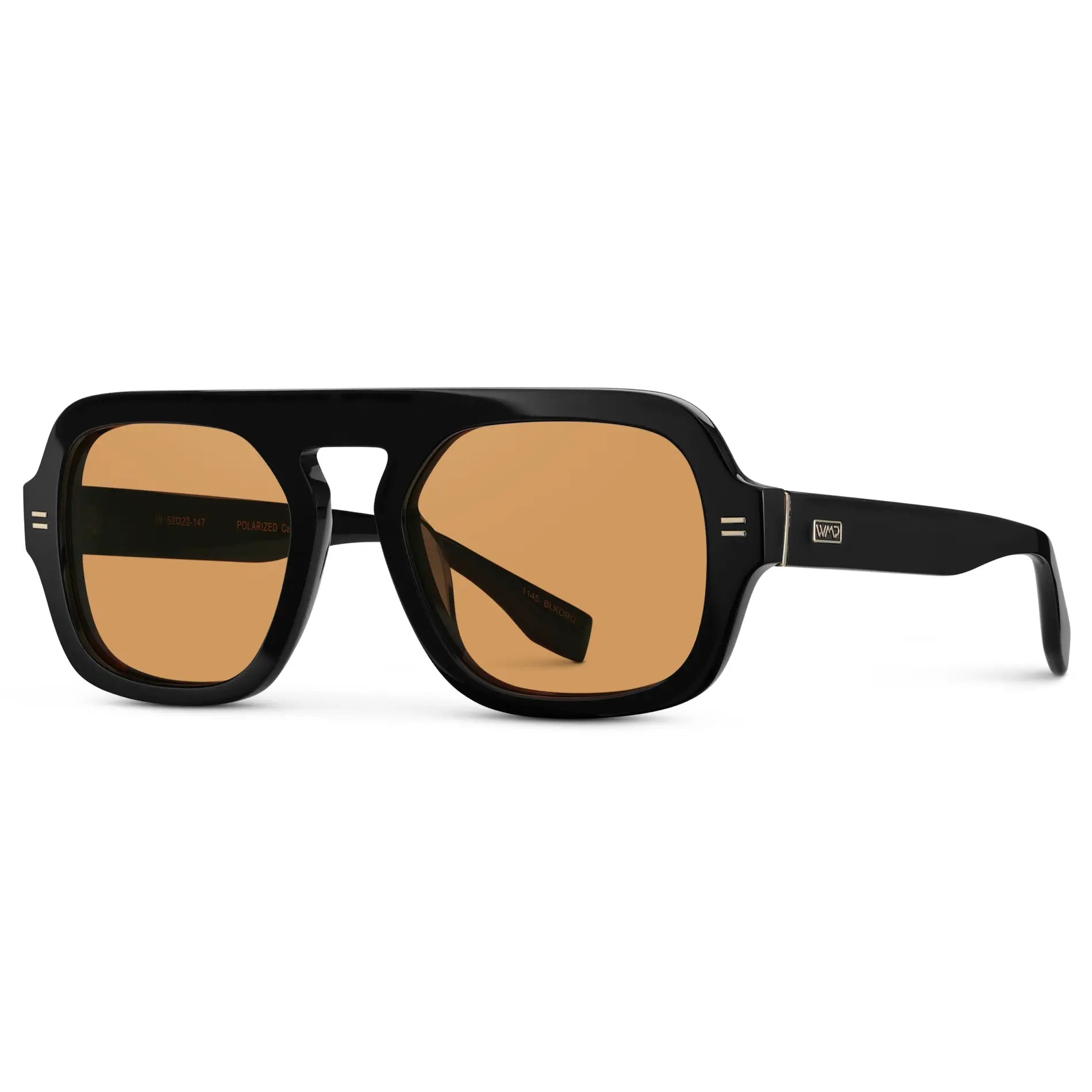 NAOMI Chunky Oversized Women's Aviator Sunglasses in Black WMP Eyewear - PUNCH Watch & Eyewear - WMP Eyewear
