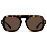 NAOMI Chunky Oversized Women's Aviator Sunglasses in Tortoise by WMP Eyewear