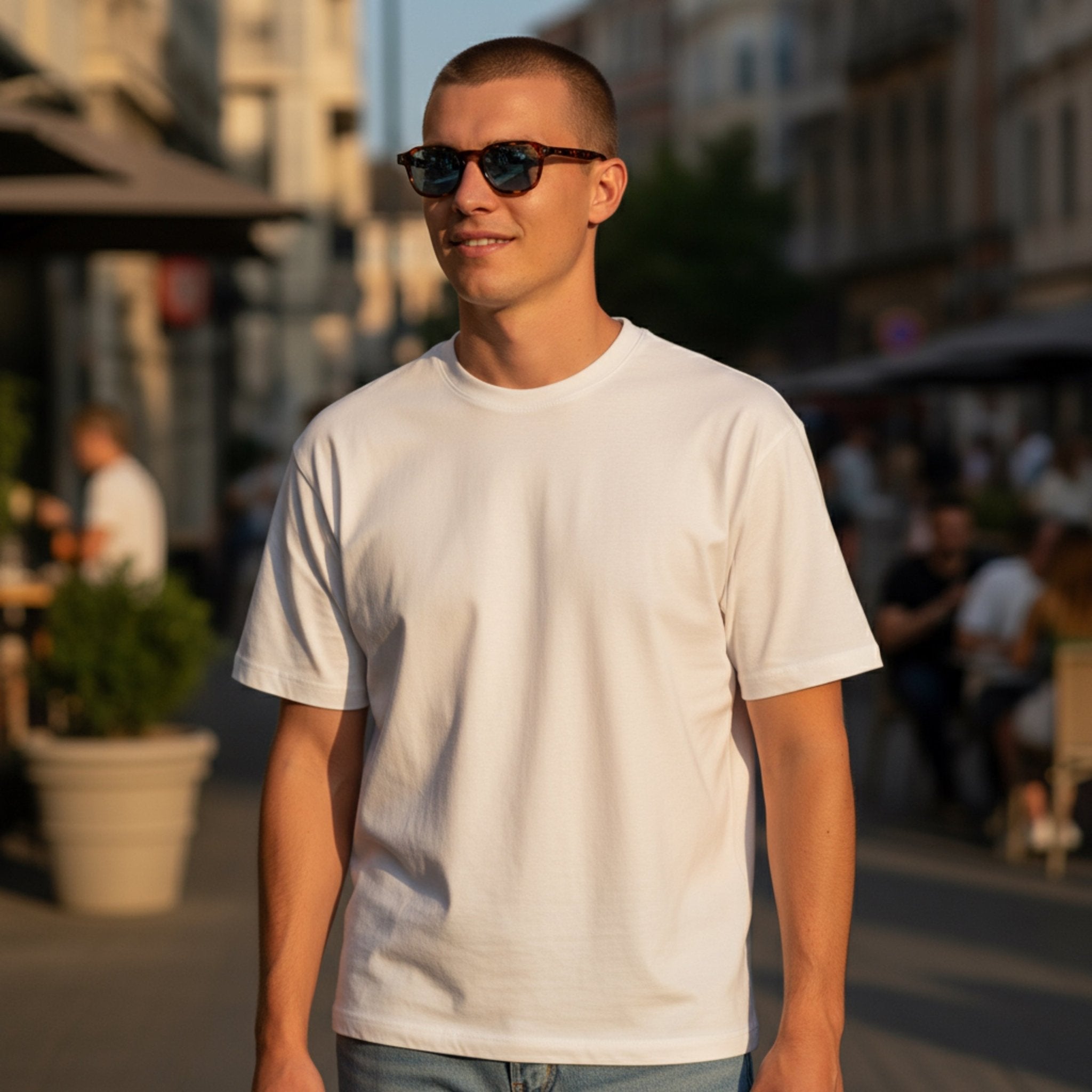 NEVA Polarised Sunglasses, Unisex, Brown Tortoise, Blue Gradient by TrueVivid - PUNCH Watch & Eyewear - TRUEVIVID