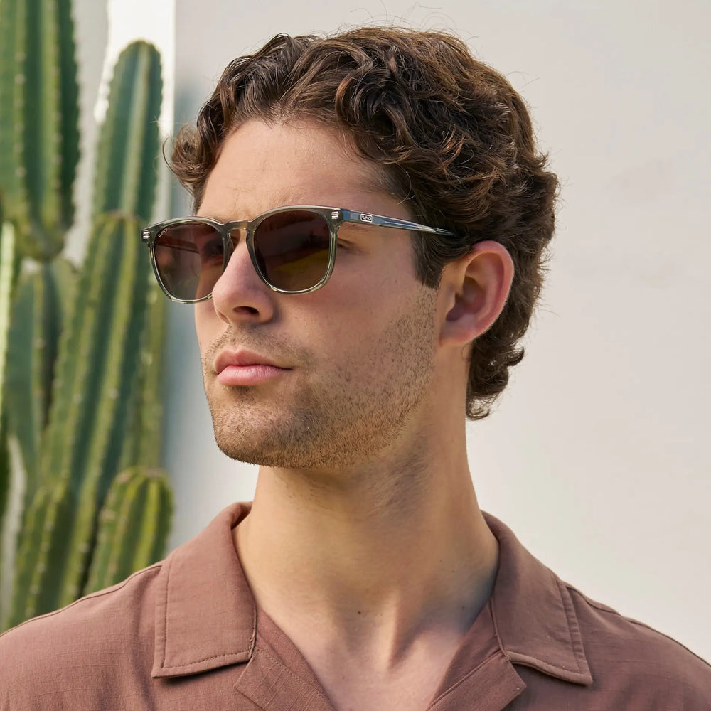 NICK Polarised Men's l Women's Sunglasses in Sage Green l WMP Eyewear - PUNCH Watch & Eyewear - WMP Eyewear