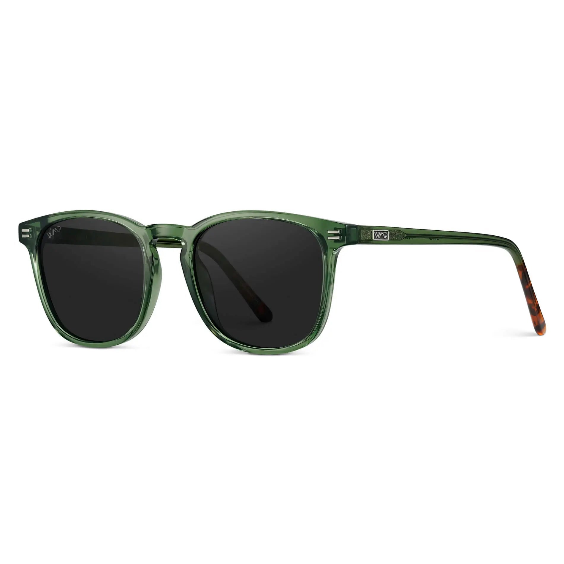 NICK Polarized Men's l Women's Sunglasses in Emerald Green by WMP Eyewear - PUNCH Watch & Eyewear - WMP Eyewear