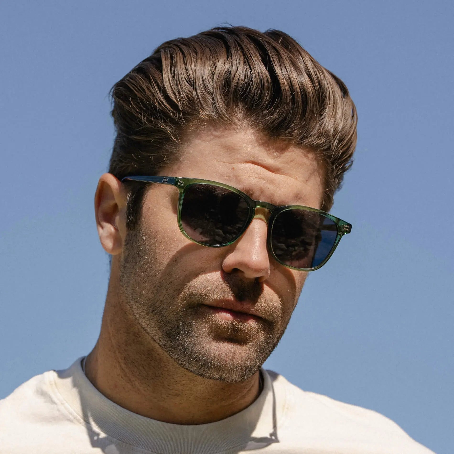 NICK Polarized Men's l Women's Sunglasses in Emerald Green by WMP Eyewear - PUNCH Watch & Eyewear - WMP Eyewear