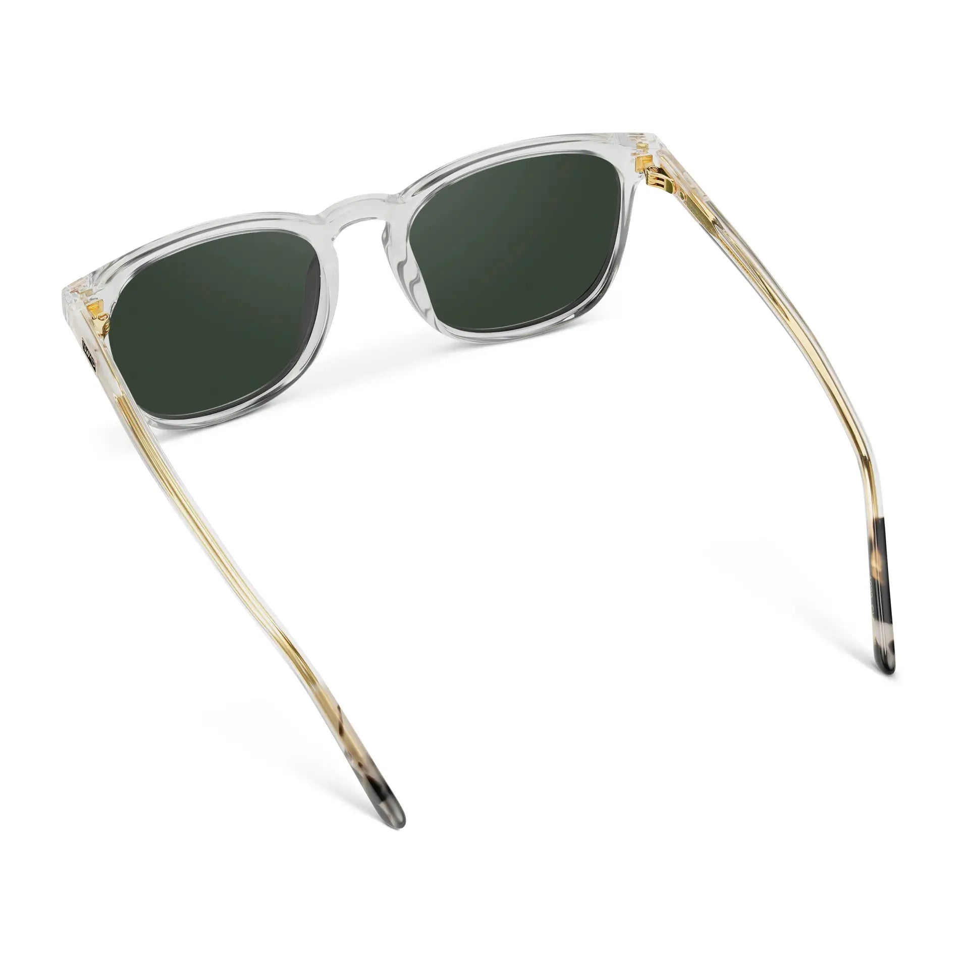 NICK Polarized Men's l Women's Sunglasses in Glossy Clear by WMP Eyewear - PUNCH Watch & Eyewear - WMP Eyewear