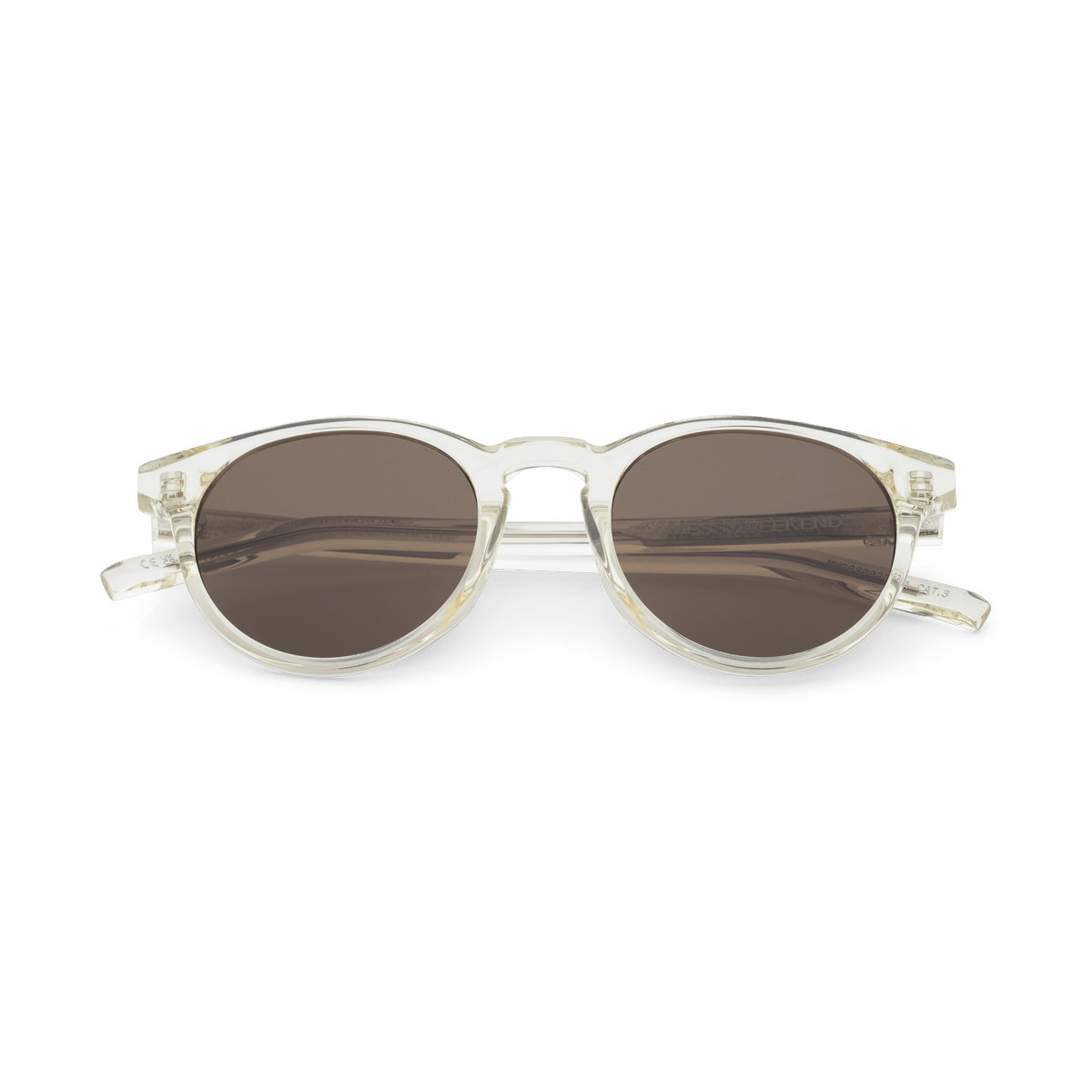 OLO Champagne Classic Round Acetate Sunglasses fmr Depp by Messy Weekend - PUNCH Watch & Eyewear - MESSY WEEKEND