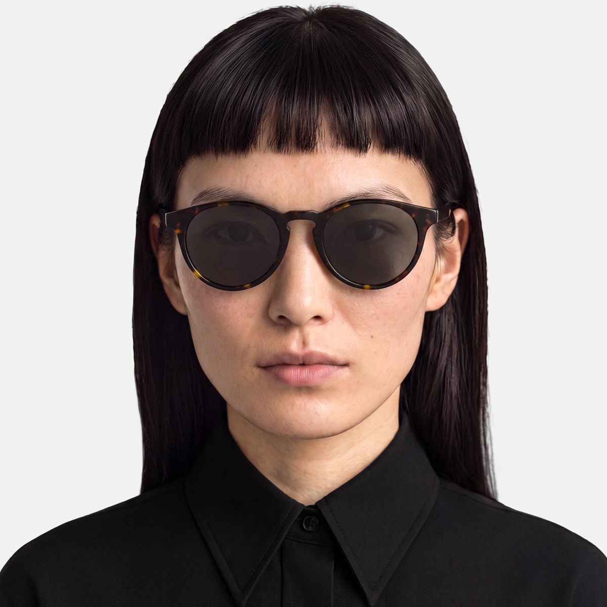 OLO Dark Havana Tortoise Round Acetate Sunglasses fmr Depp by Messy Weekend - PUNCH Watch & Eyewear - MESSY WEEKEND