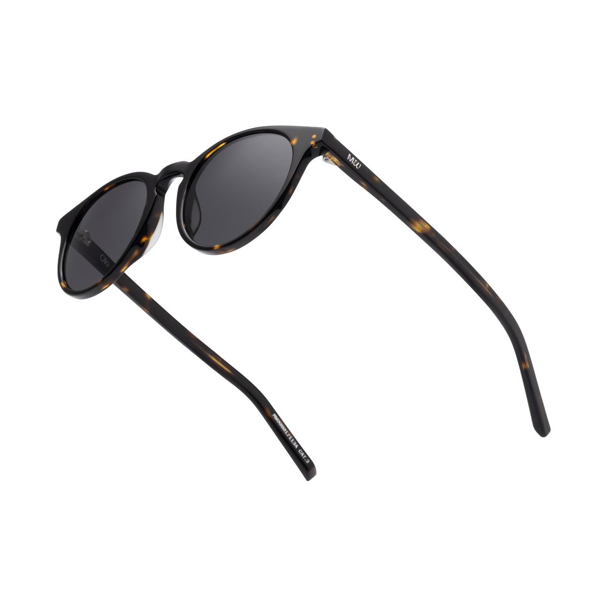 OLO Dark Havana Tortoise Round Acetate Sunglasses fmr Depp by Messy Weekend - PUNCH Watch & Eyewear - MESSY WEEKEND