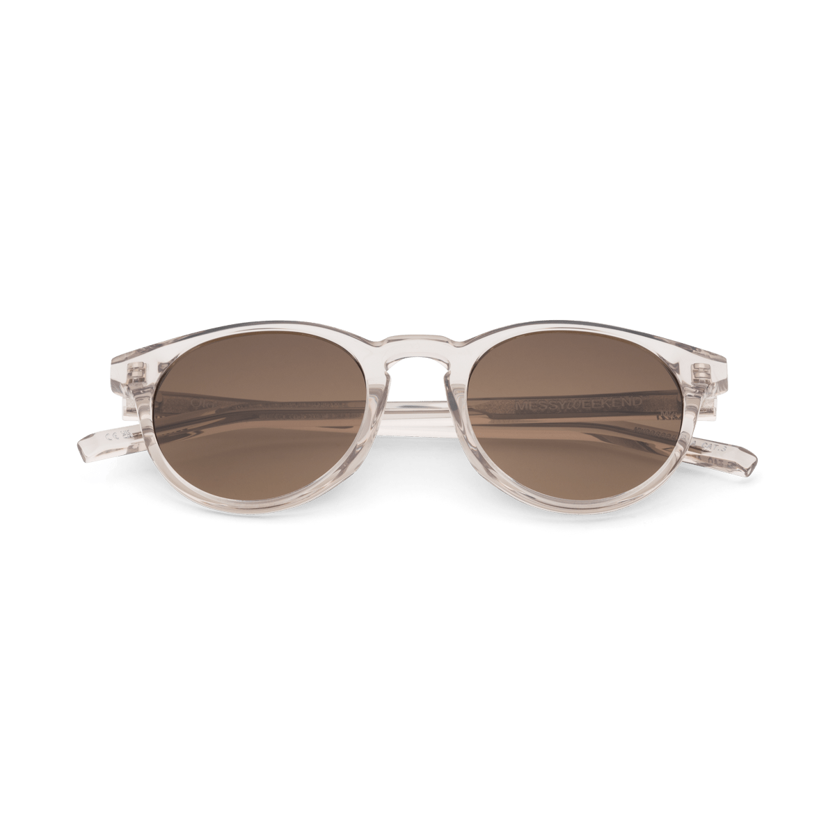 OLO Rose Crystal Classic Round Acetate Sunglasses fmr Depp by Messy Weekend - PUNCH Watch & Eyewear - MESSY WEEKEND