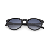OMI Black Round Acetate Sunglasses fmr New Depp by Messy Weekend