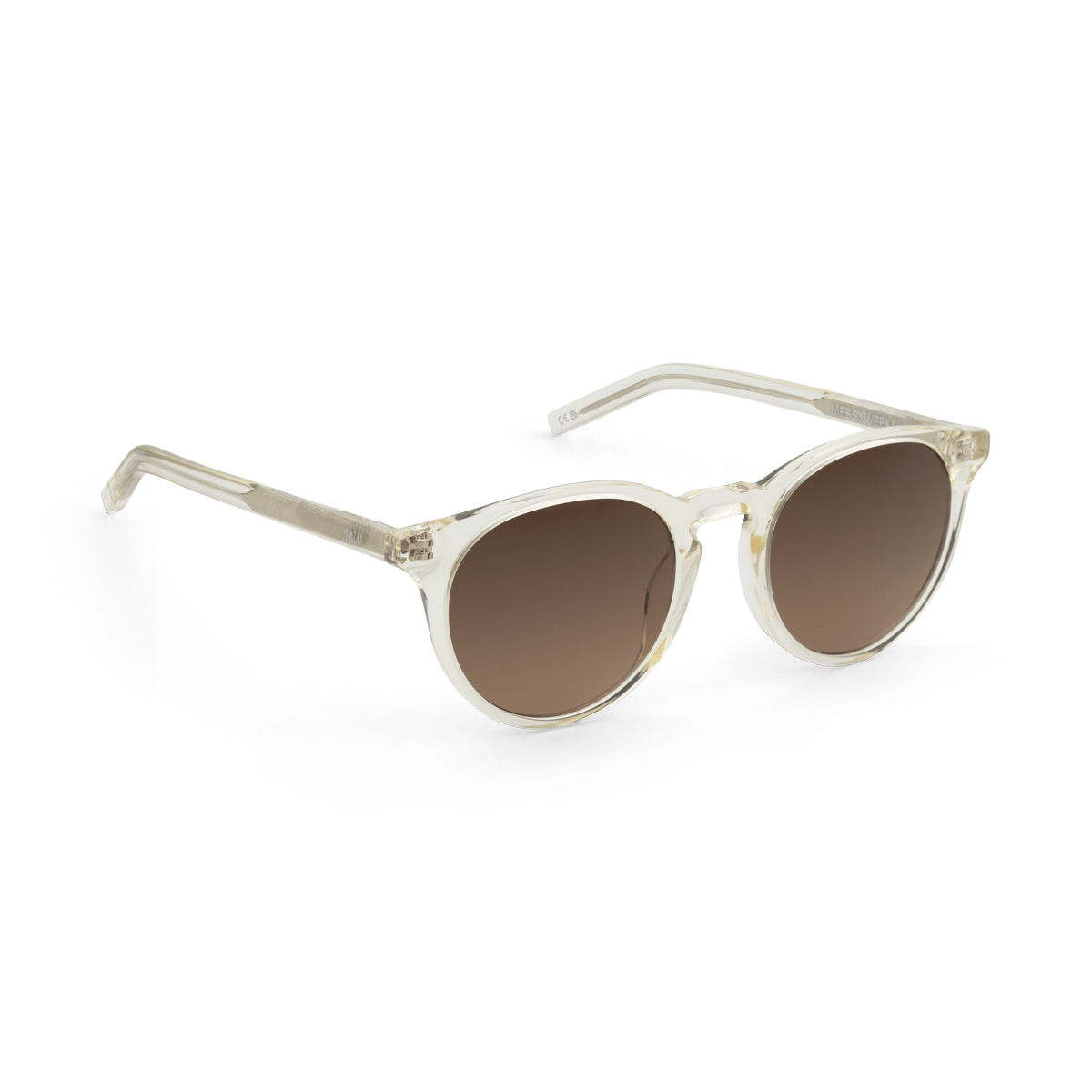 OMI Champagne Classic Round Acetate Sunglasses fmr New Depp by Messy Weekend - PUNCH Watch & Eyewear - MESSY WEEKEND