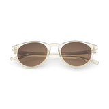 OMI Champagne Classic Round Acetate Sunglasses fmr New Depp by Messy Weekend