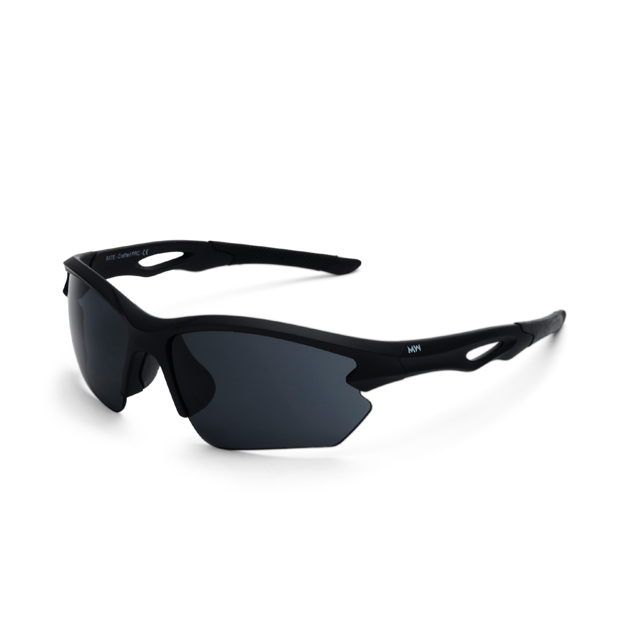RATE Running, Hiking, Biking Sports Sunglasses l Black by Messy Weekend - PUNCH Watch & Eyewear - MESSY WEEKEND