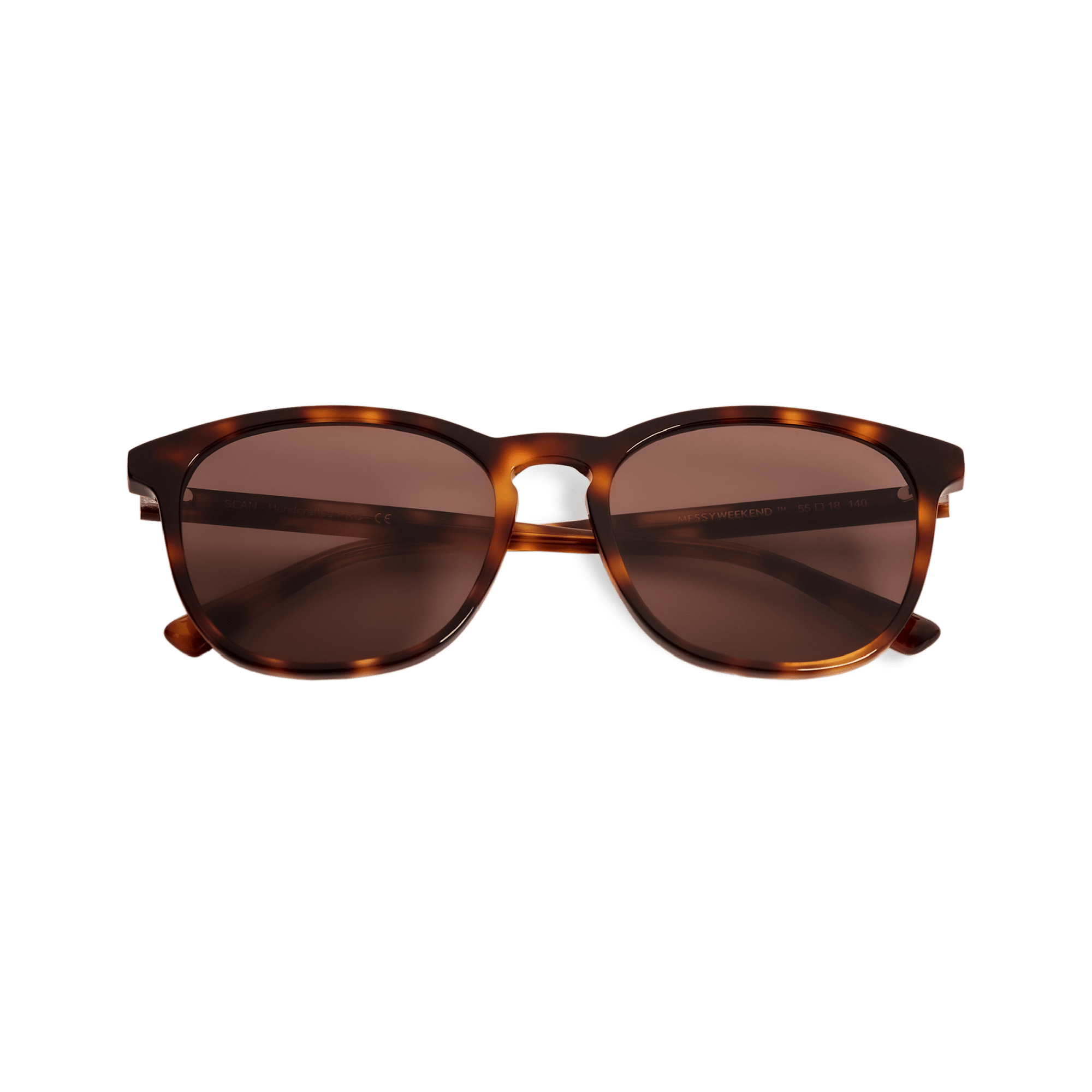 SEAN Brown Tortoise Large Fit Sunglasses by Messy Weekend - PUNCH Watch & Eyewear - MESSY WEEKEND