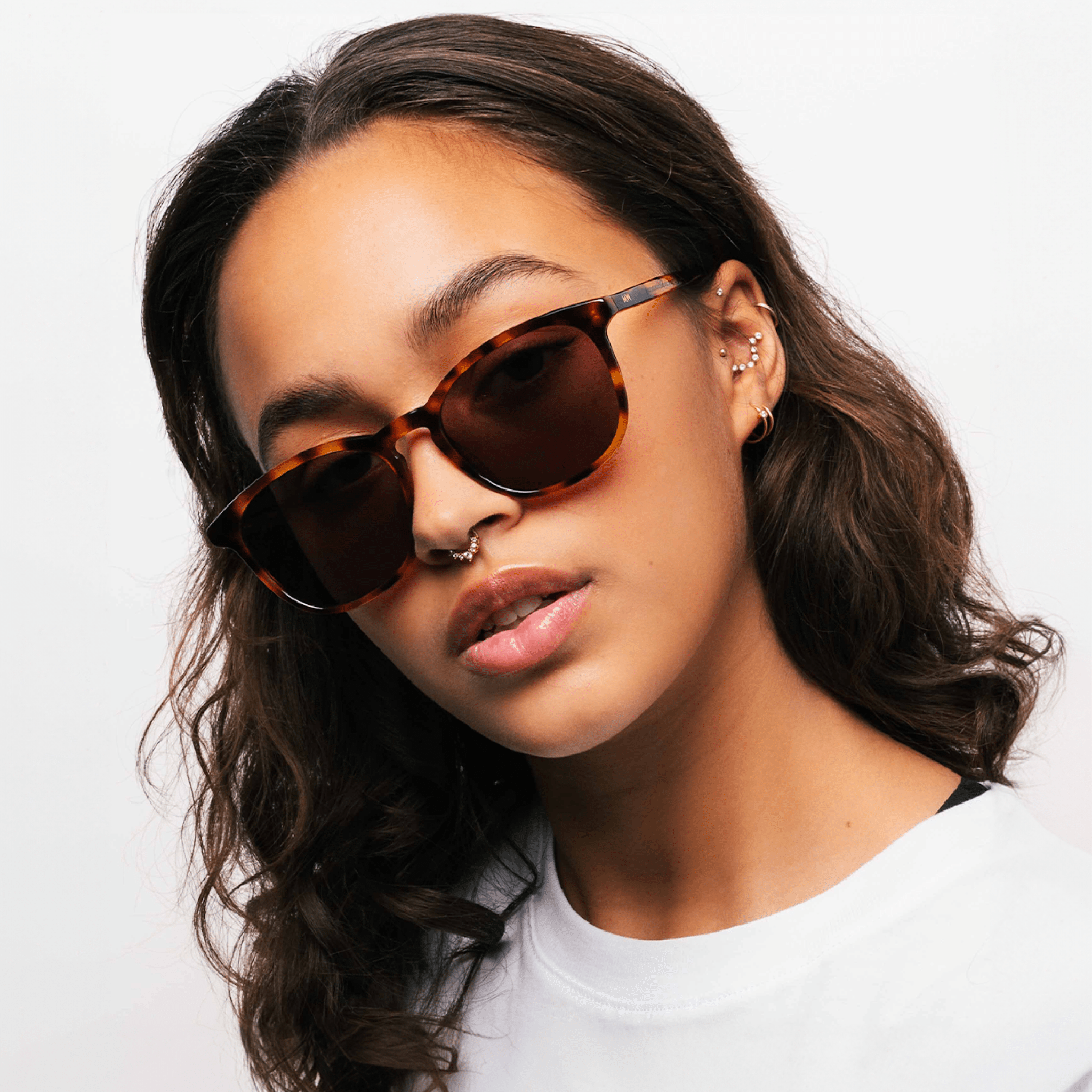 SEAN Brown Tortoise Large Fit Sunglasses by Messy Weekend - PUNCH Watch & Eyewear - MESSY WEEKEND