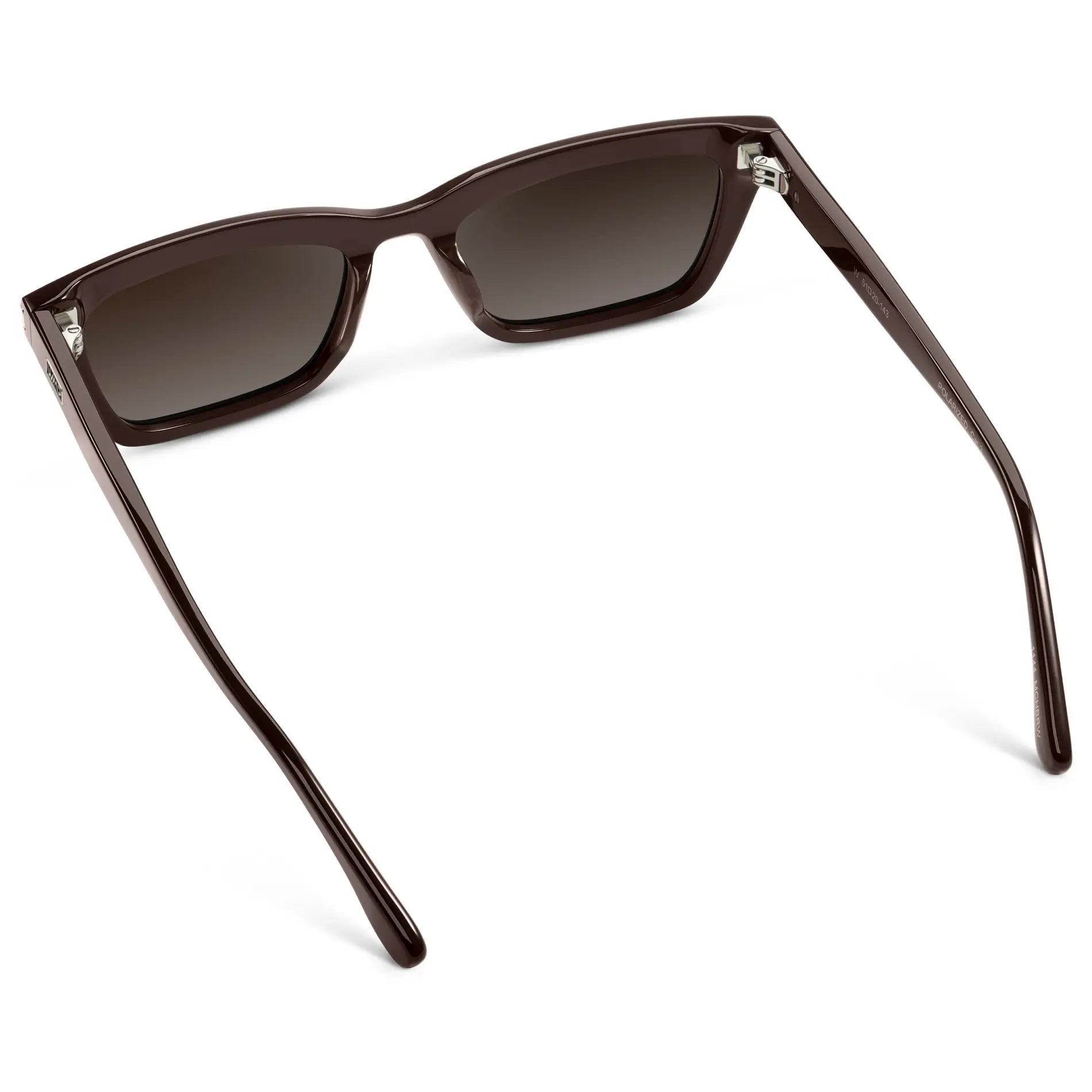 SIENNA Women's Slim Cat - Eye Sunglasses in Mocha Brown by WMP Eyewear - PUNCH Watch & Eyewear - WMP Eyewear