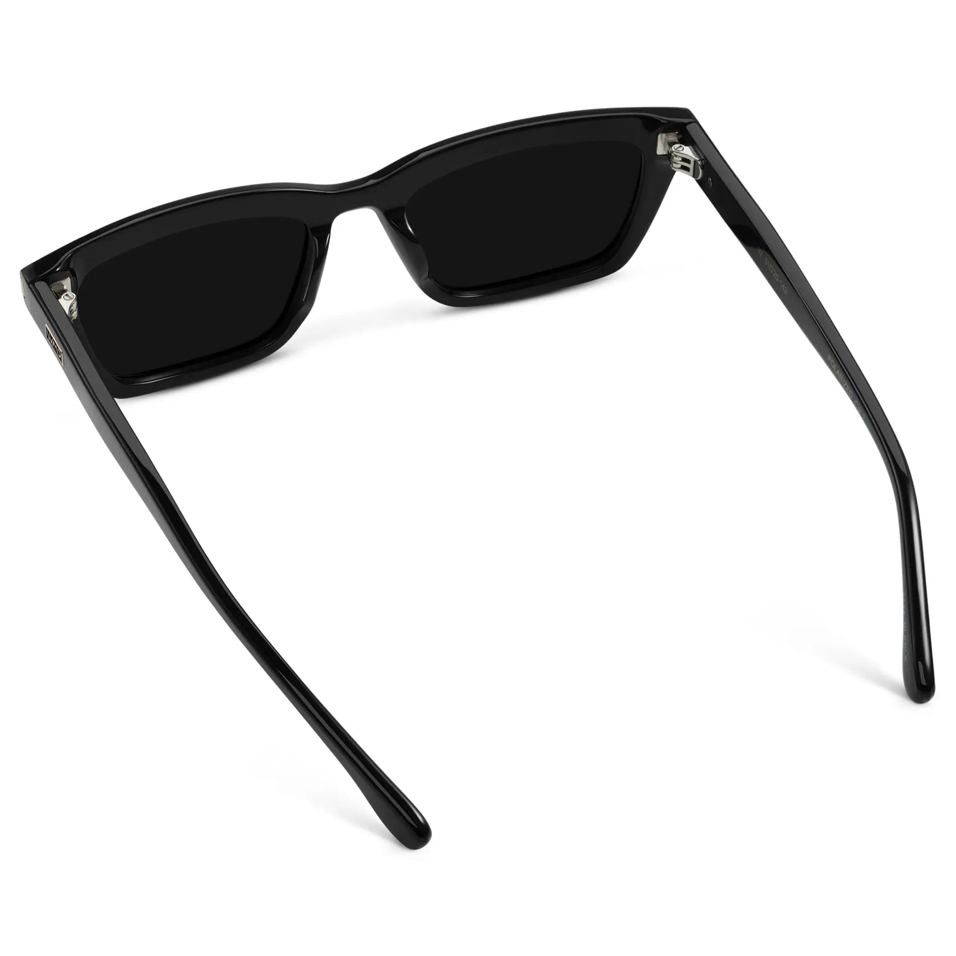 SIENNA Women's Slim Cat - Eye Sunglasses in Triple Black by WMP Eyewear - PUNCH Watch & Eyewear - WMP Eyewear