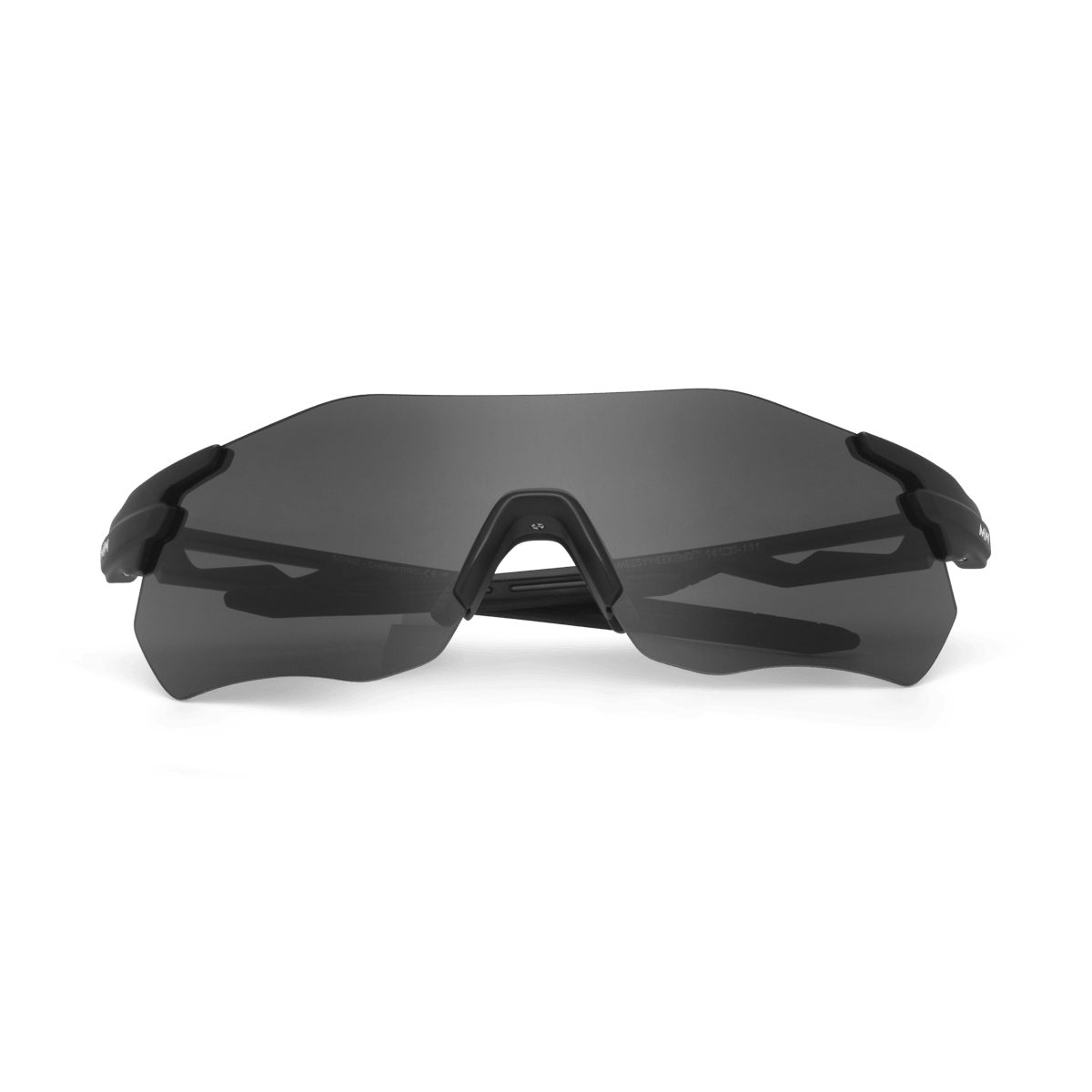 SONIC Black Sports Sunglasses, Dark Grey Lens by Messy Weekend - PUNCH Watch & Eyewear - MESSY WEEKEND