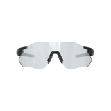 SONIC Black Sports Sunglasses, Silver Mirrored Lens by Messy Weekend